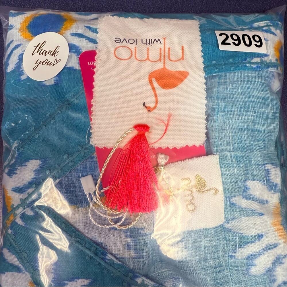 Nimo With Love Dahlia Linen Kaftan - Picture 7 of 7